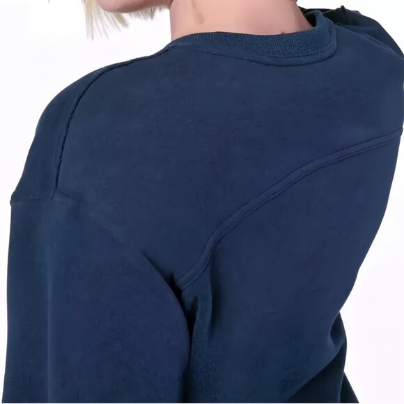 NEW lululemon Size 6 Women's All Yours Crew - Night Sea Deep Blue - Picture 3 of 3